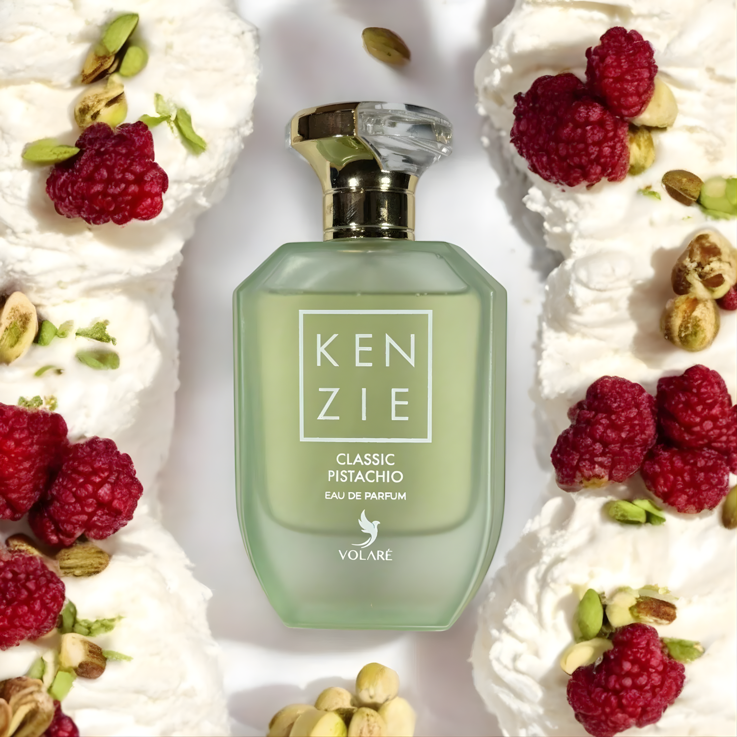 Parfum Kenzie Classic Pistachio Volare ambiance gourmande pistache douce