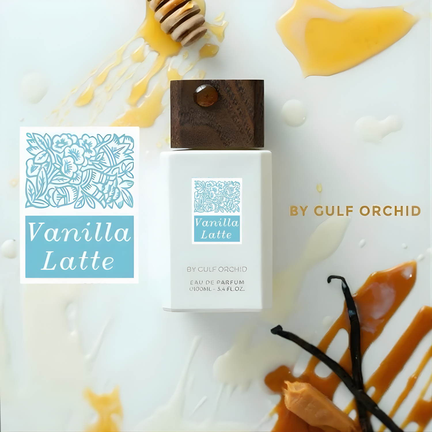 Parfum Vanilla Latte Gulf Orchid ambiance gourmande vanillé caramel douce
